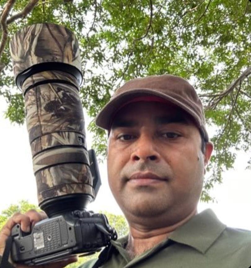 Praveer Prasad with camera